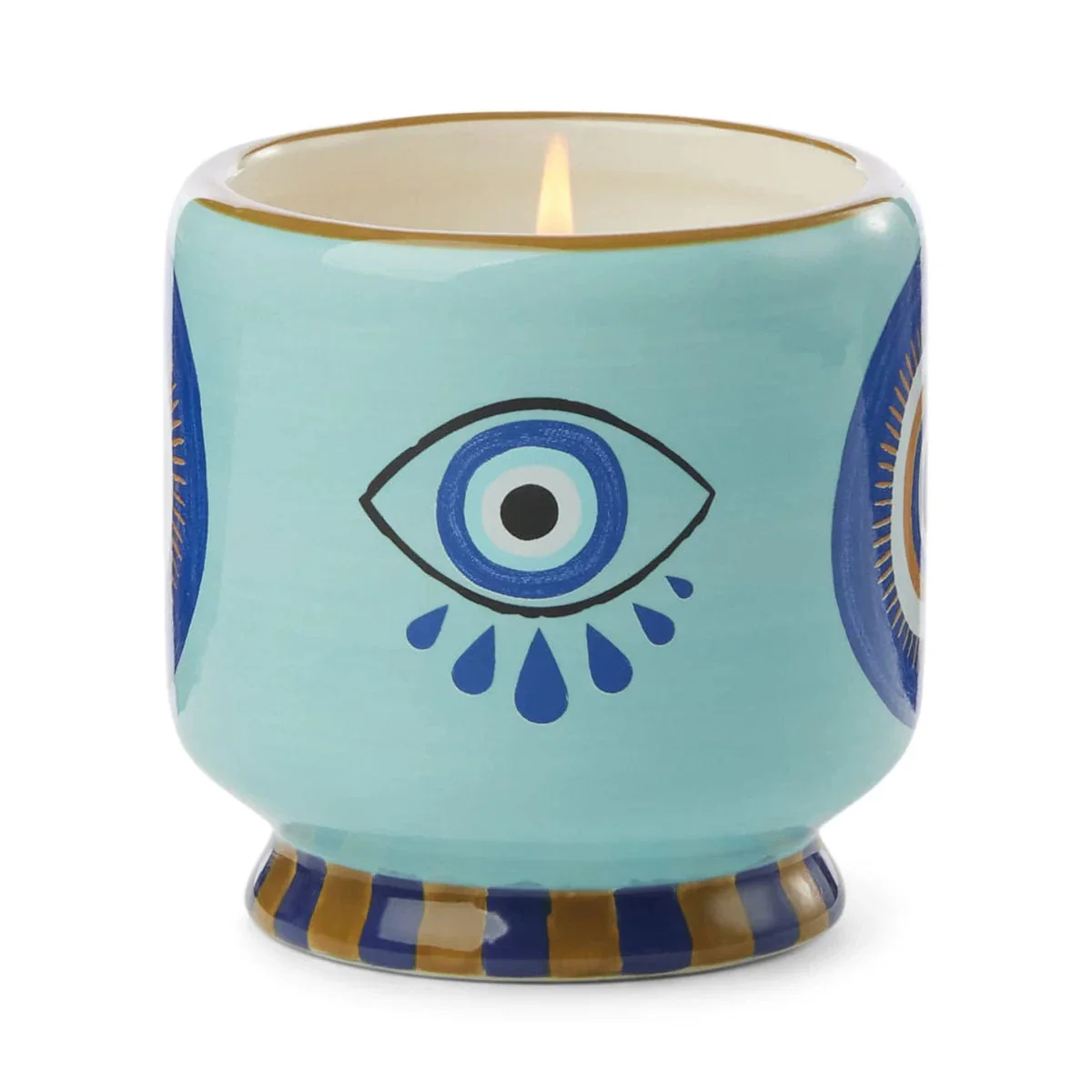 Adopo Eye Ceramic Candle 8oz - Incense & Smoke - Image 3