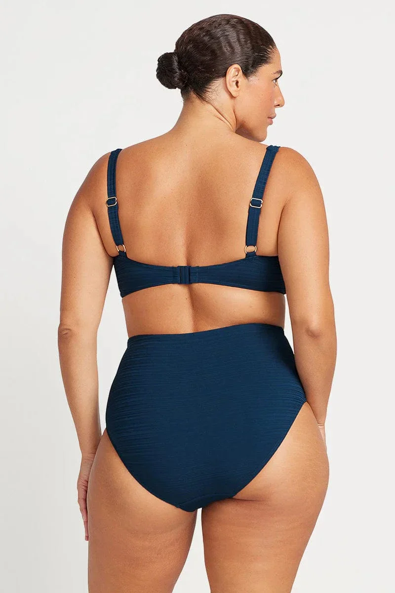 Artesands Aria Renoir High Waist Swim Pant - Navy - Image 4