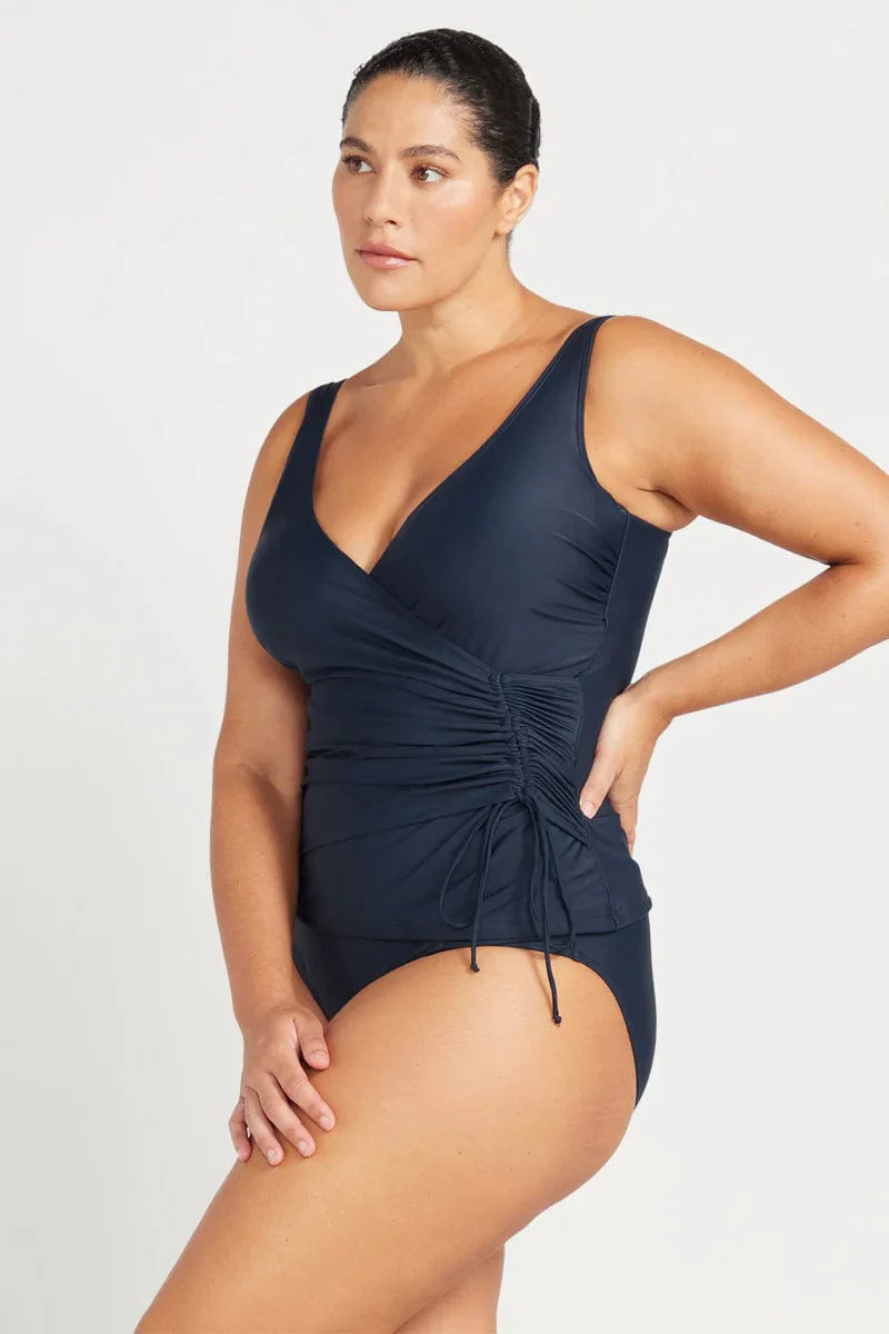 Artesands Hues Rembrant Tankini Top - Navy - Image 3