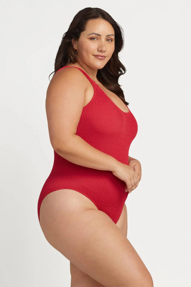 Artesands Kahlo One Piece - Crimson Red Eco - Image 5