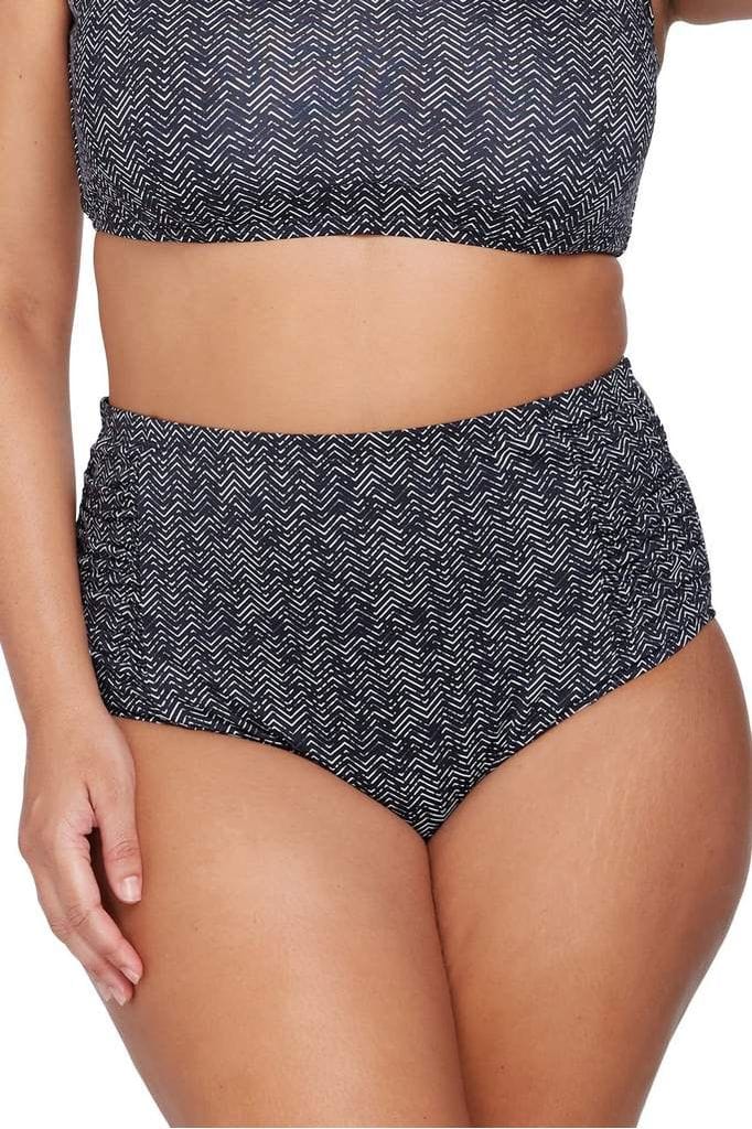 Artesands Zig Zag Delacroix Bikini Top & Ruched Side High Waist Pant Bikini Set - Image 4