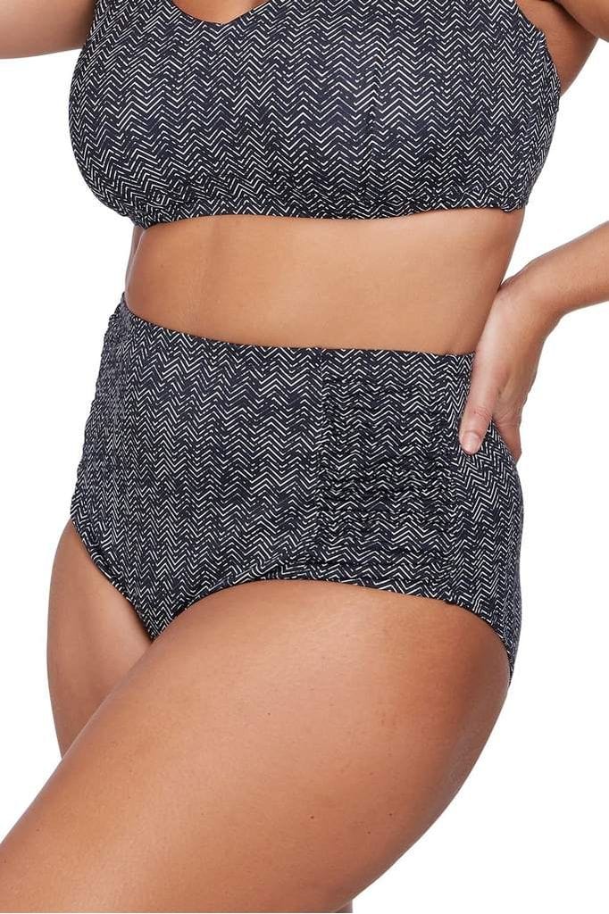 Artesands Zig Zag Delacroix Bikini Top & Ruched Side High Waist Pant Bikini Set - Image 6