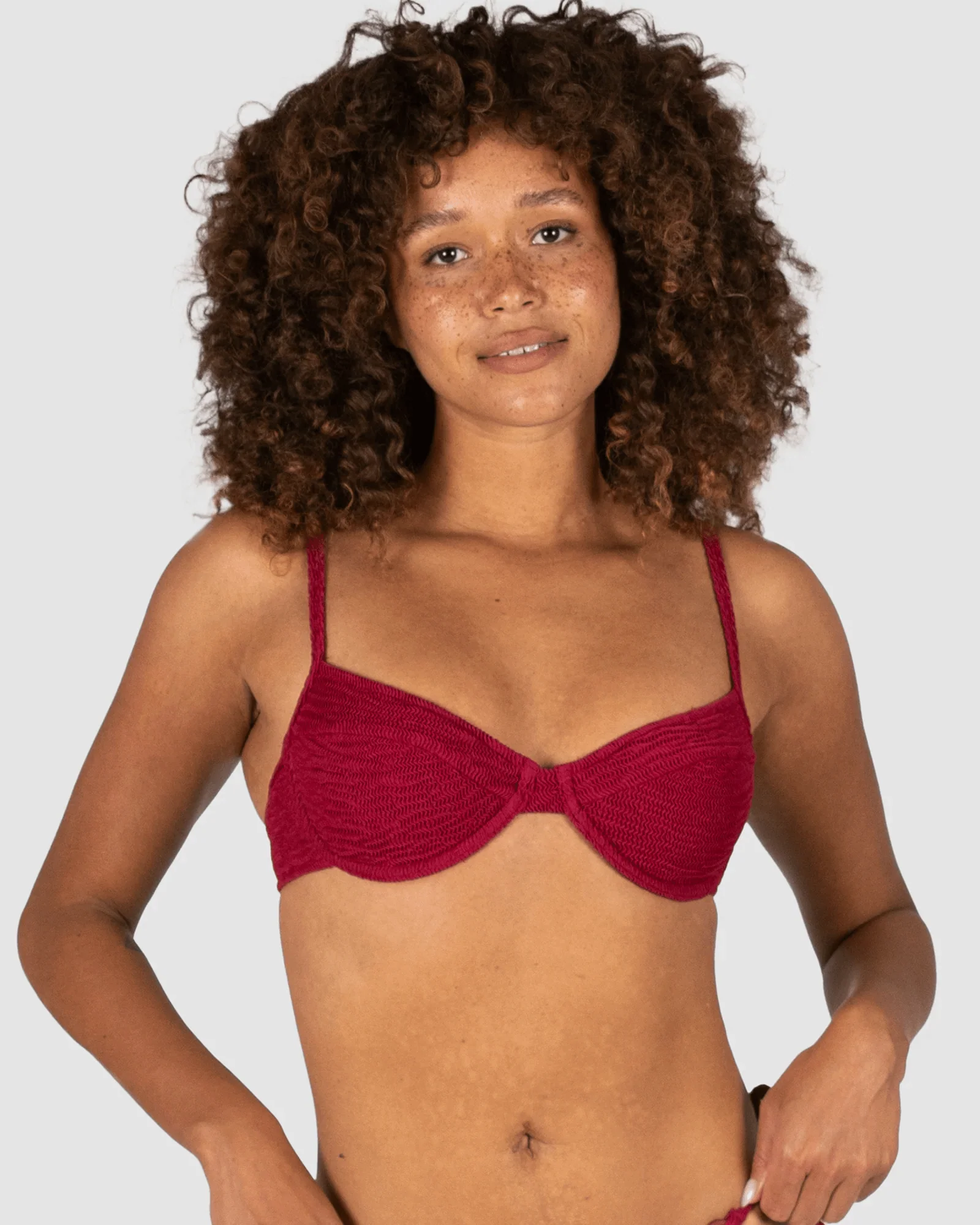 Baku Ibiza B-C Underwire Bikini Bra- Scarlet