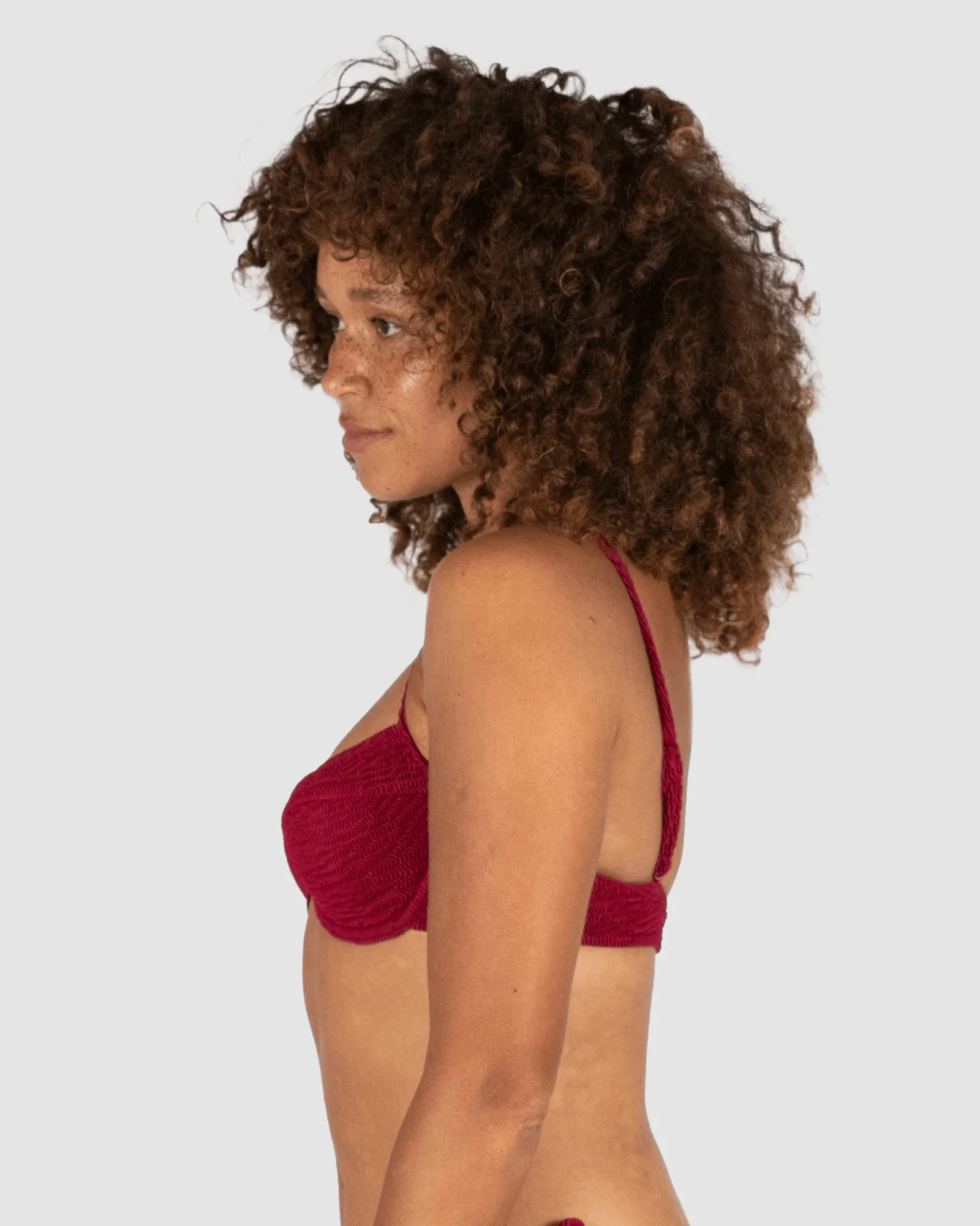 Baku Ibiza B-C Underwire Bikini Bra- Scarlet - Image 2