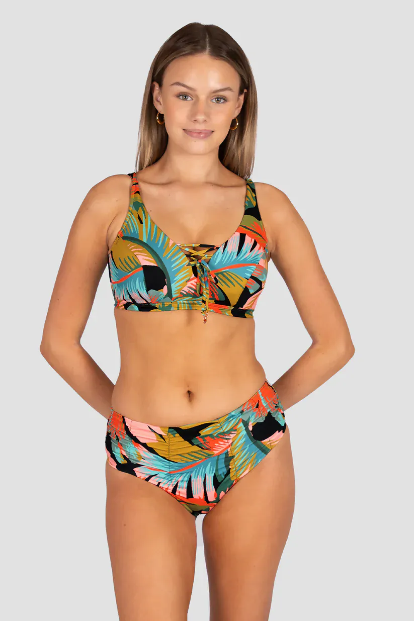 Baku Kokomo Mid Bikini Bottom - Black