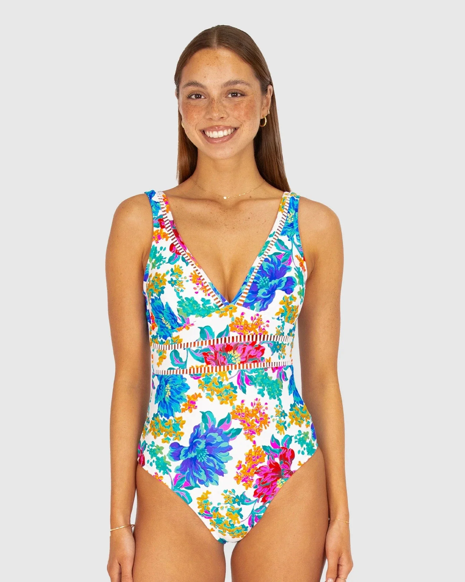 Baku Le Jardin Longline One Piece Swimsuit
