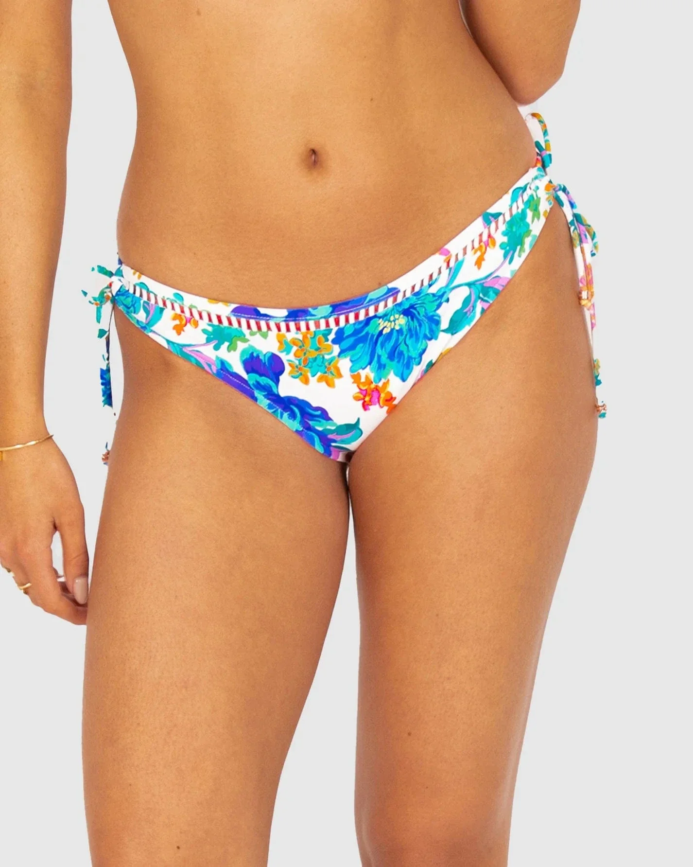 Baku Le Jardin Tie Side Hipster Bikini Bottom - Image 2