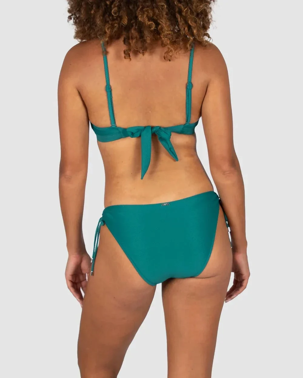 Baku Rococco Tie Side Hipster Bikini Bottom - Jungle - Image 2