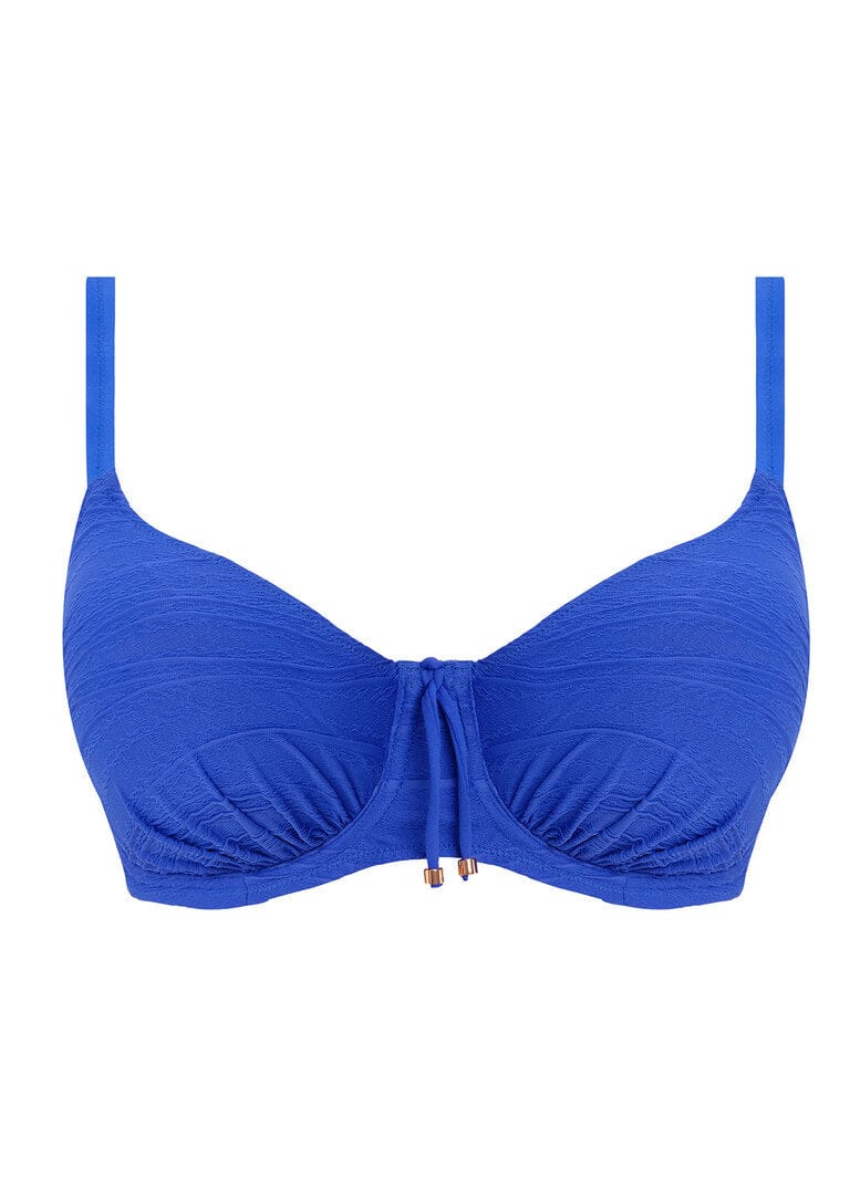 Fantasie Beach Waves UW Gathered Bikini Top - Ultrmarine - Image 3