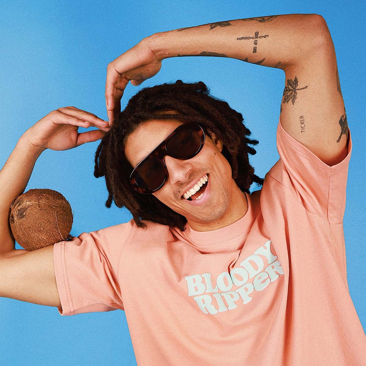Bloody Ripper Regular Tee - Coral