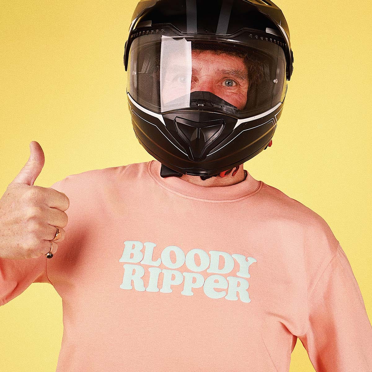 Bloody Ripper Regular Tee - Coral - Image 4