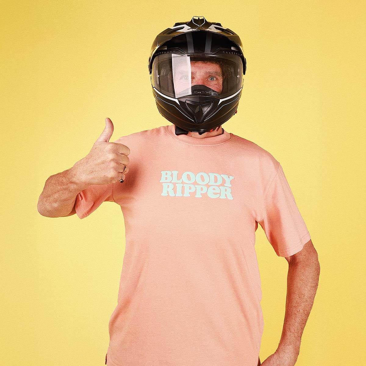 Bloody Ripper Regular Tee - Coral - Image 5