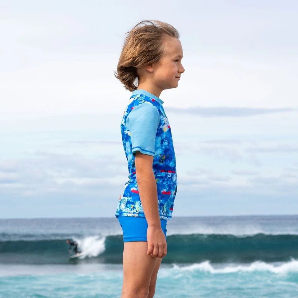 Salty Ink Boys Cosmik Dragon S/S Rashvest - Image 3