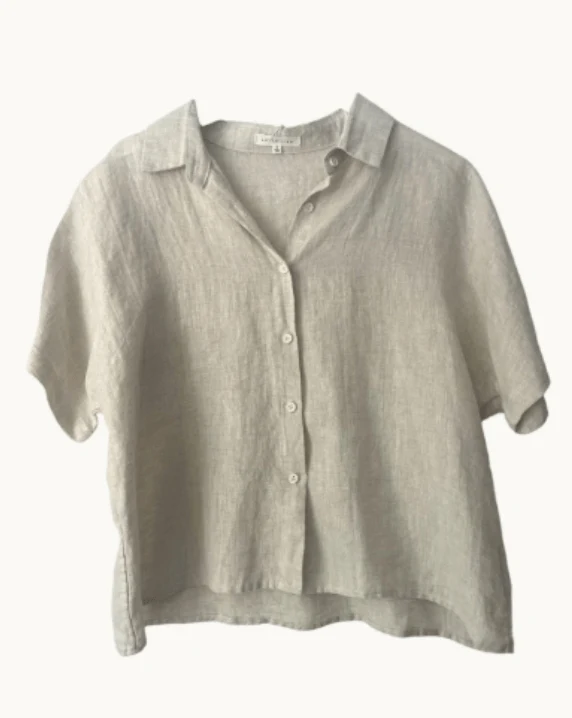 Little Lies Bronte Linen Shirt
