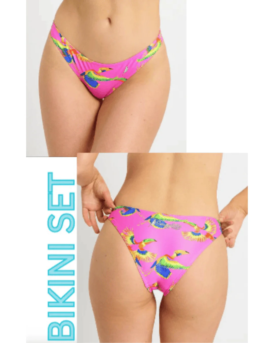 Budgy Smuggler Freshwater Top and Shelly Bottom - Flying Parrots - Image 2