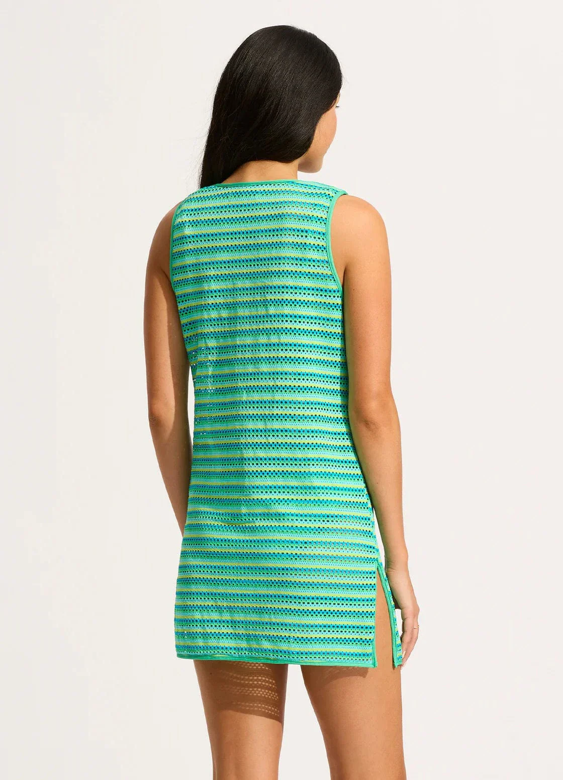 Seafolly Calypso Mini Cover Up - Jade - Image 2