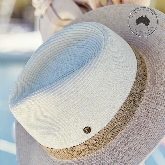 Parsley Bay Fedora - Ivory / Mix Camel - Image 2