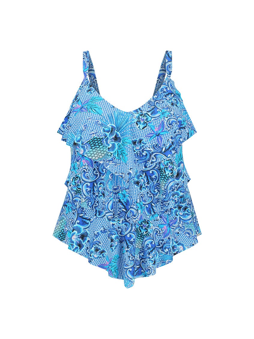 Capriosca Mermaid 3 Tier Tankini Top - Image 11