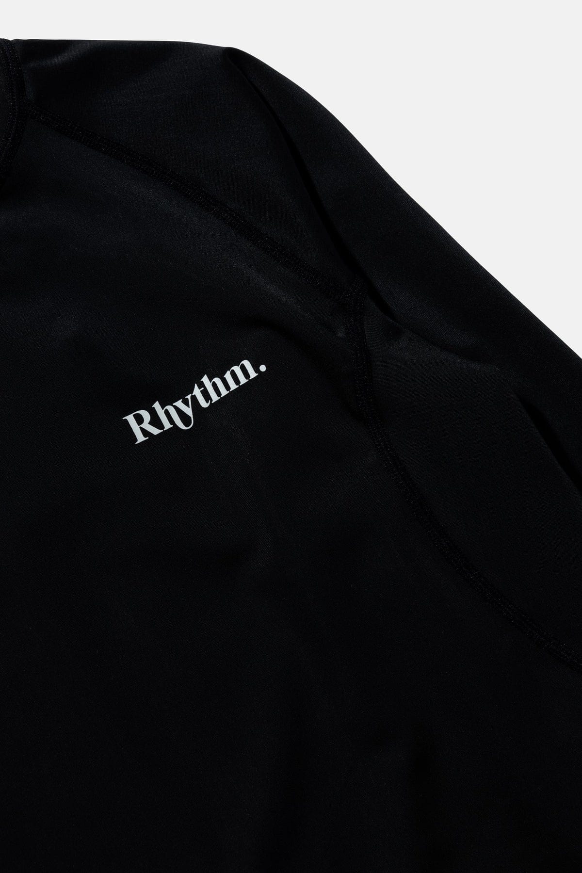 Rhythm Classic Long Sleeve Rash Shirt - Black - Image 5
