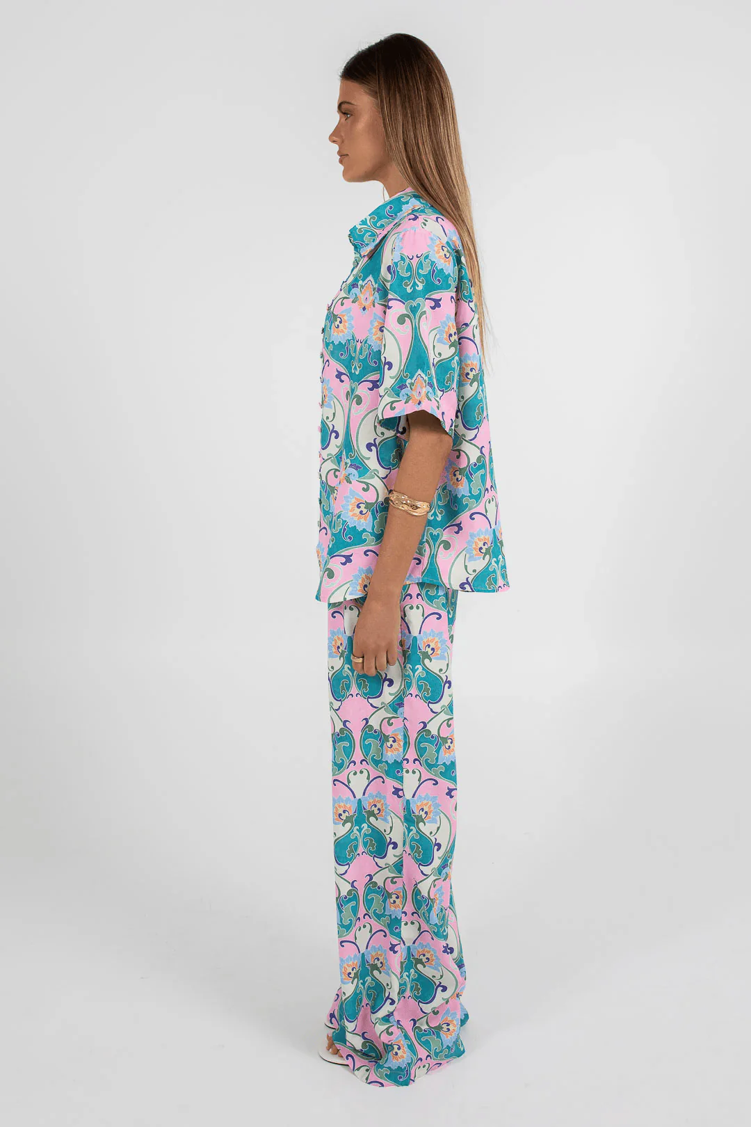 Zella Congo Pants - Charm Print - Image 3