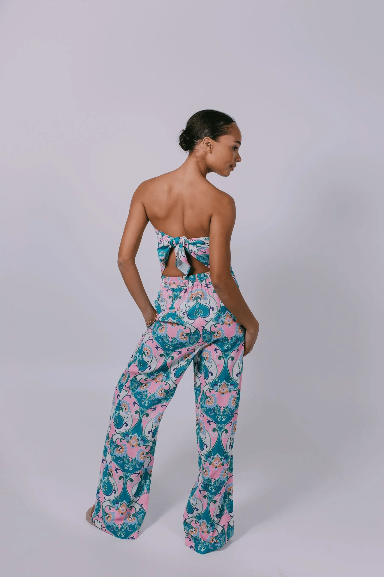 Zella Congo Pants - Charm Print - Image 5