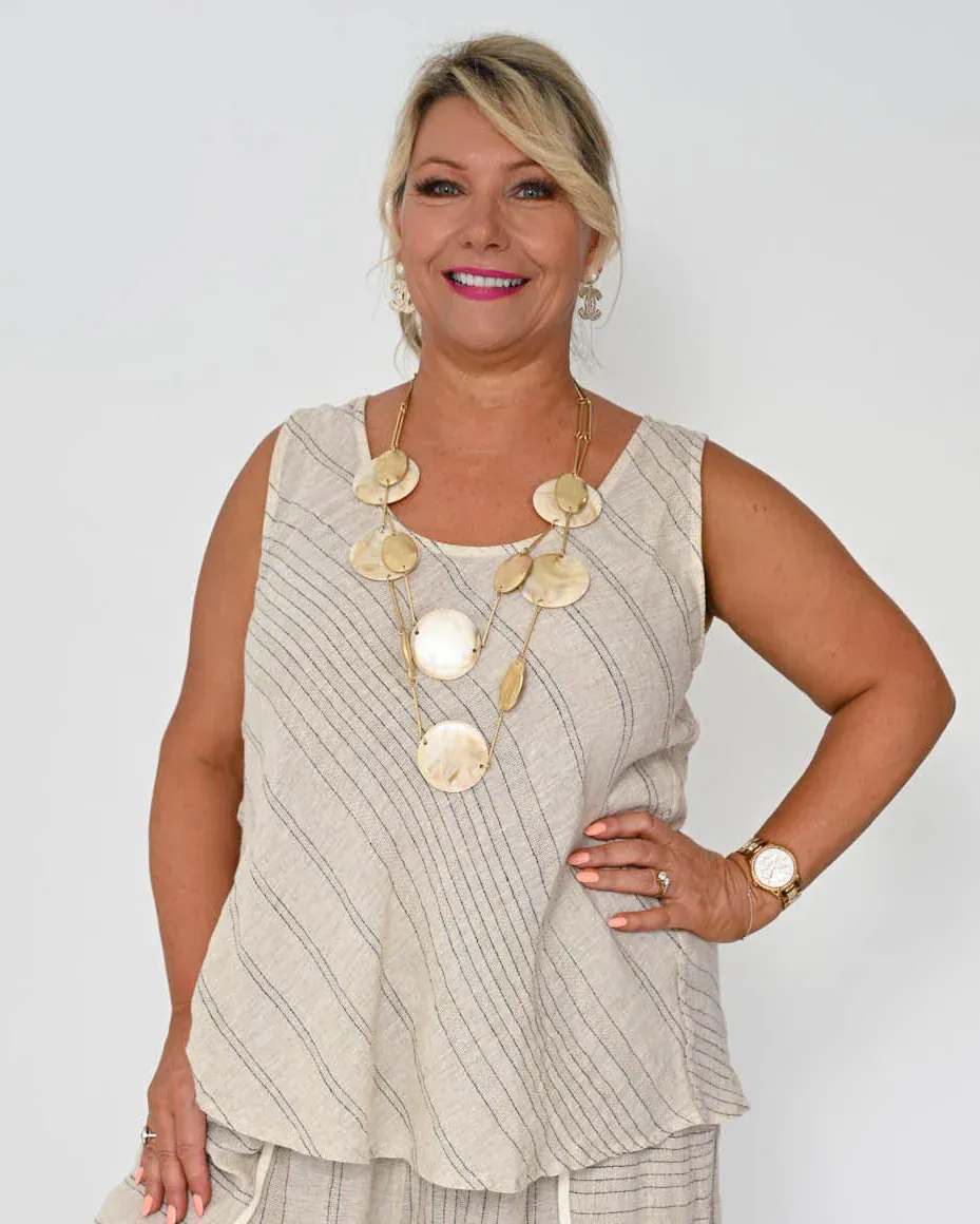 Donna Donna Enzo Camio - Beige - Image 3