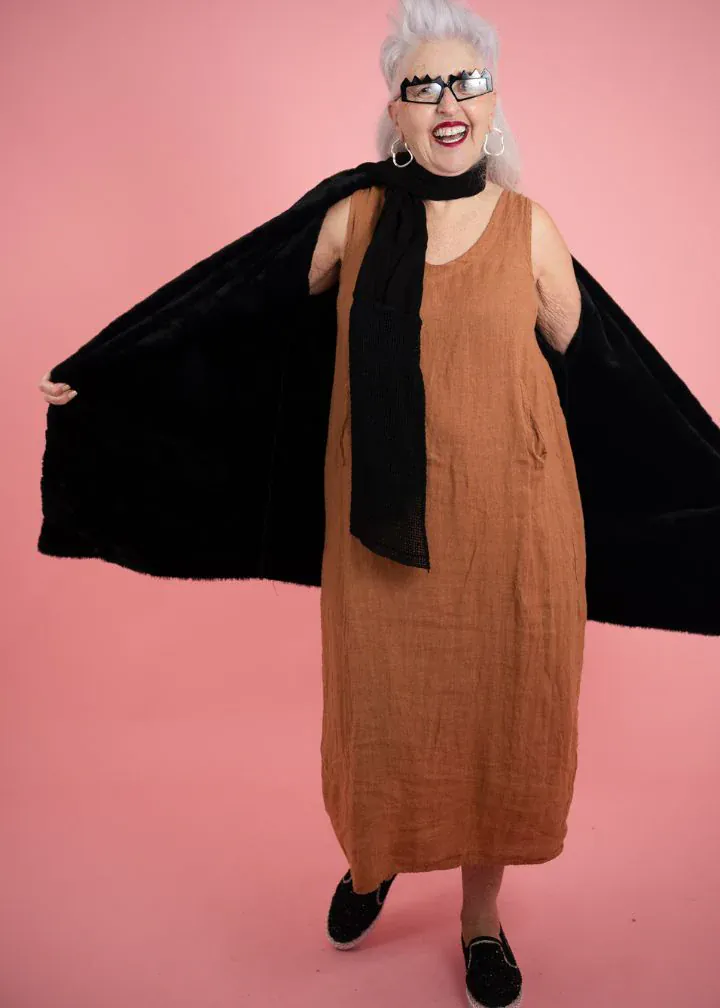 Donna Donna Lisa Dress - Cinnamon - Image 3