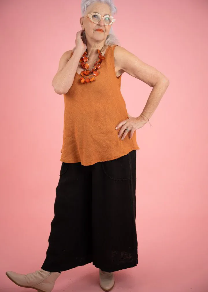 Donna Donna Runaway Culotte Pants - Image 4