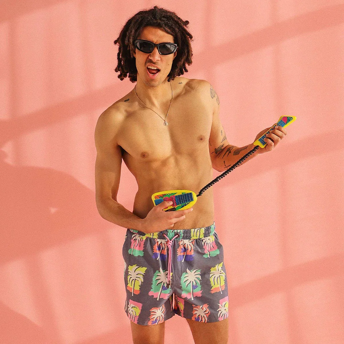 Endless Summer Mens Rad Swim Shorts - Multi