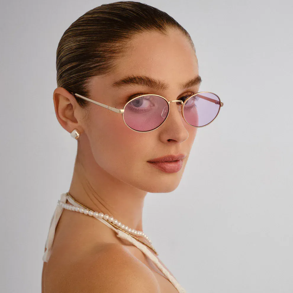AIRE Ephermeris Sunnies - Gold Lilac Tint - Image 2