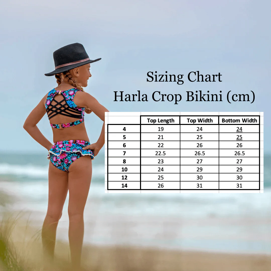 Fernleigh Avenue - Harla Crop Bikini With Frills - Image 4