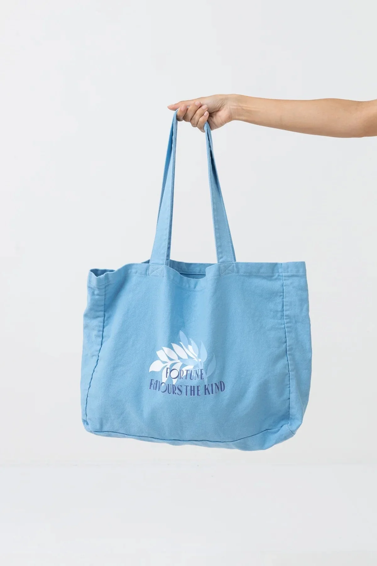 Rhythm Fortune Tote Bag - Blue - Image 2