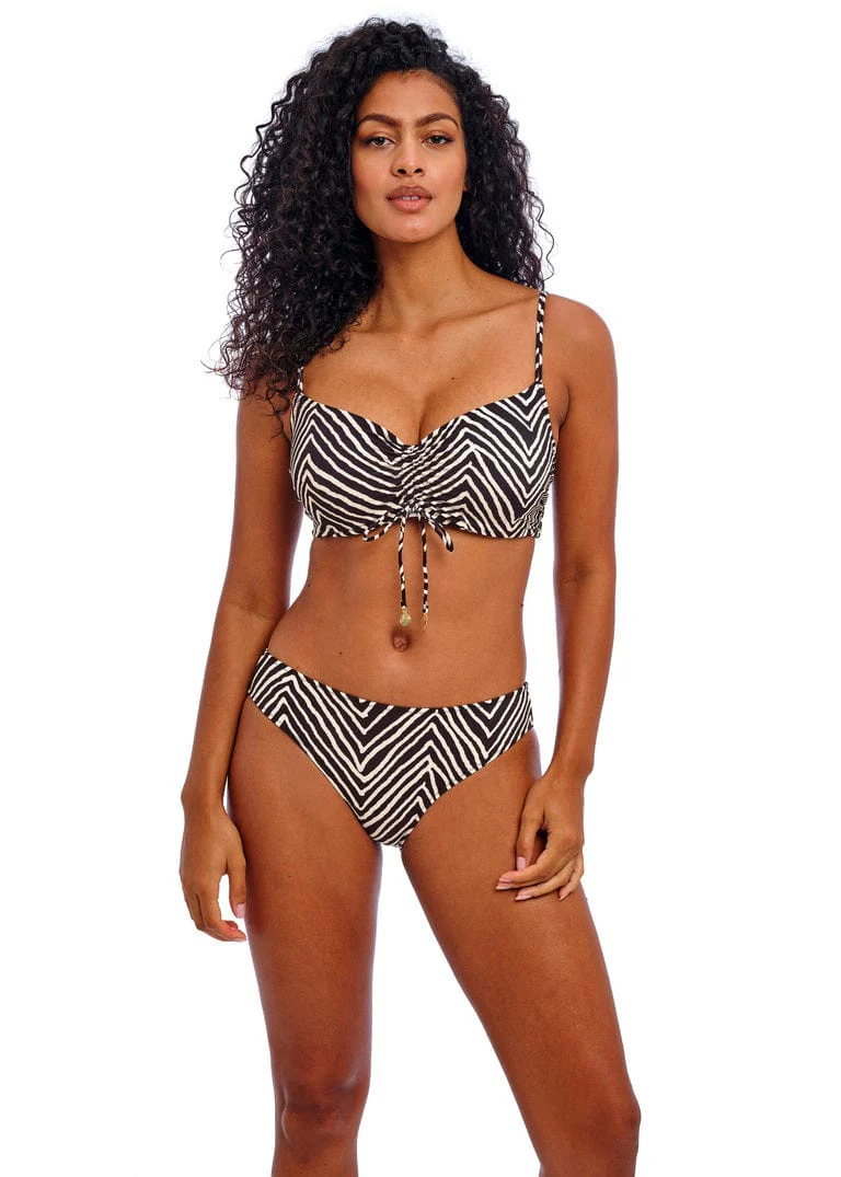 Fiji Falls Bikini Brief - Black - Image 4