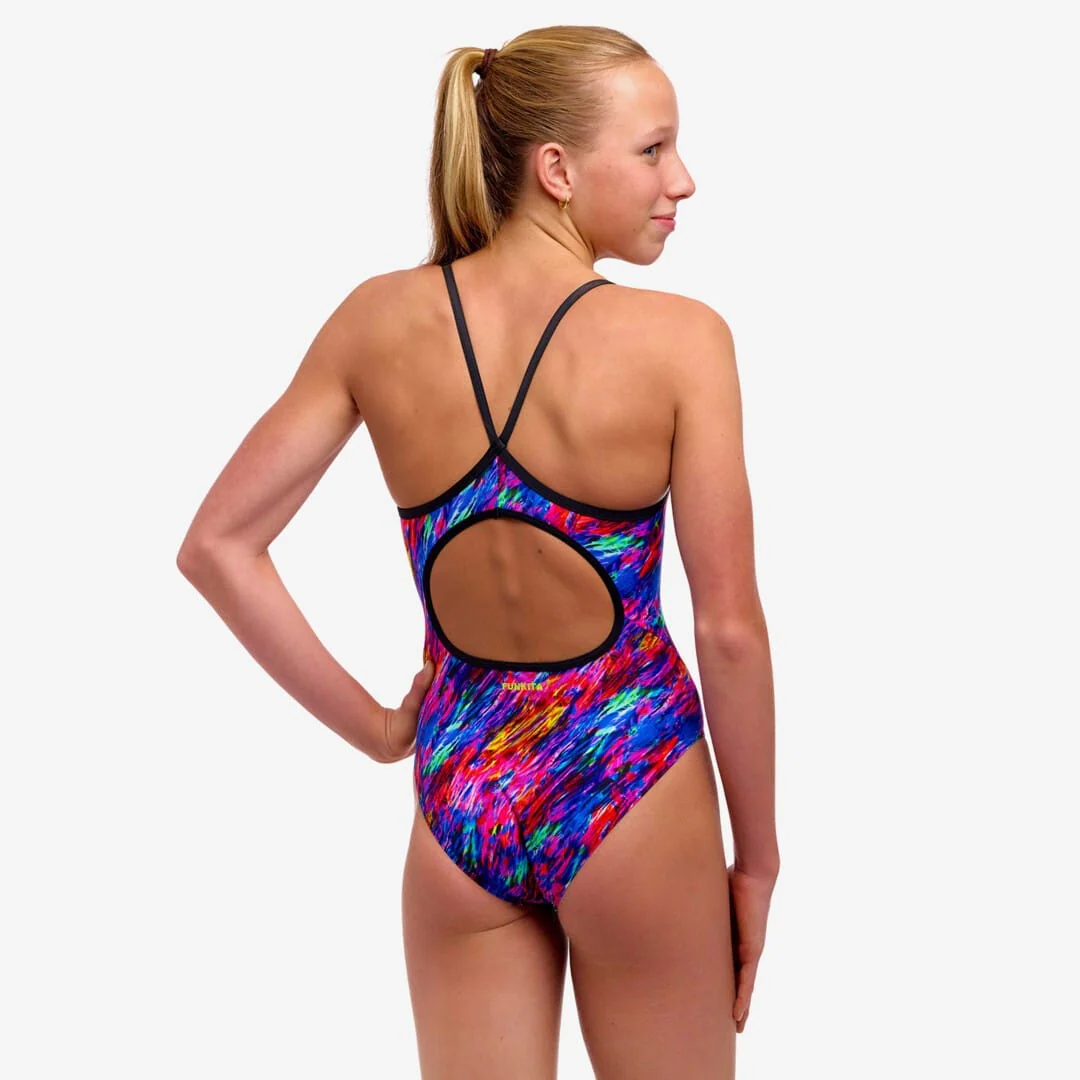 Funkita Girl's Diamond Back One Piece - Big Bang - Image 2