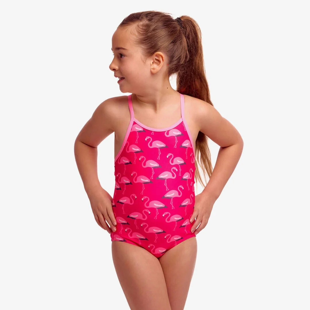 Funkita Toddler Girl's Printed One Piece -  Flaming Go Gos