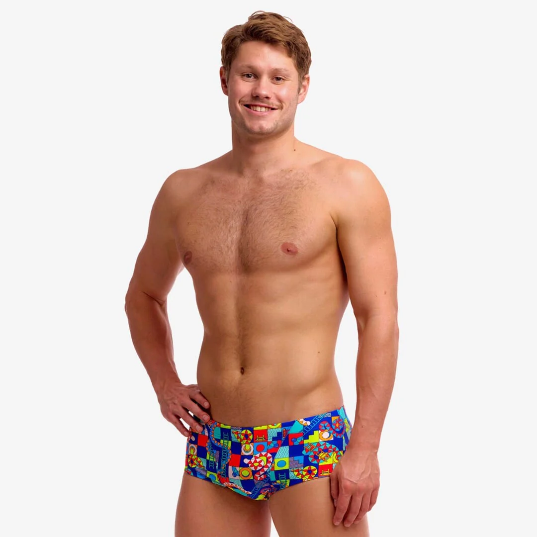 Funky Trunks Men's Classic Trunks - Bored Games