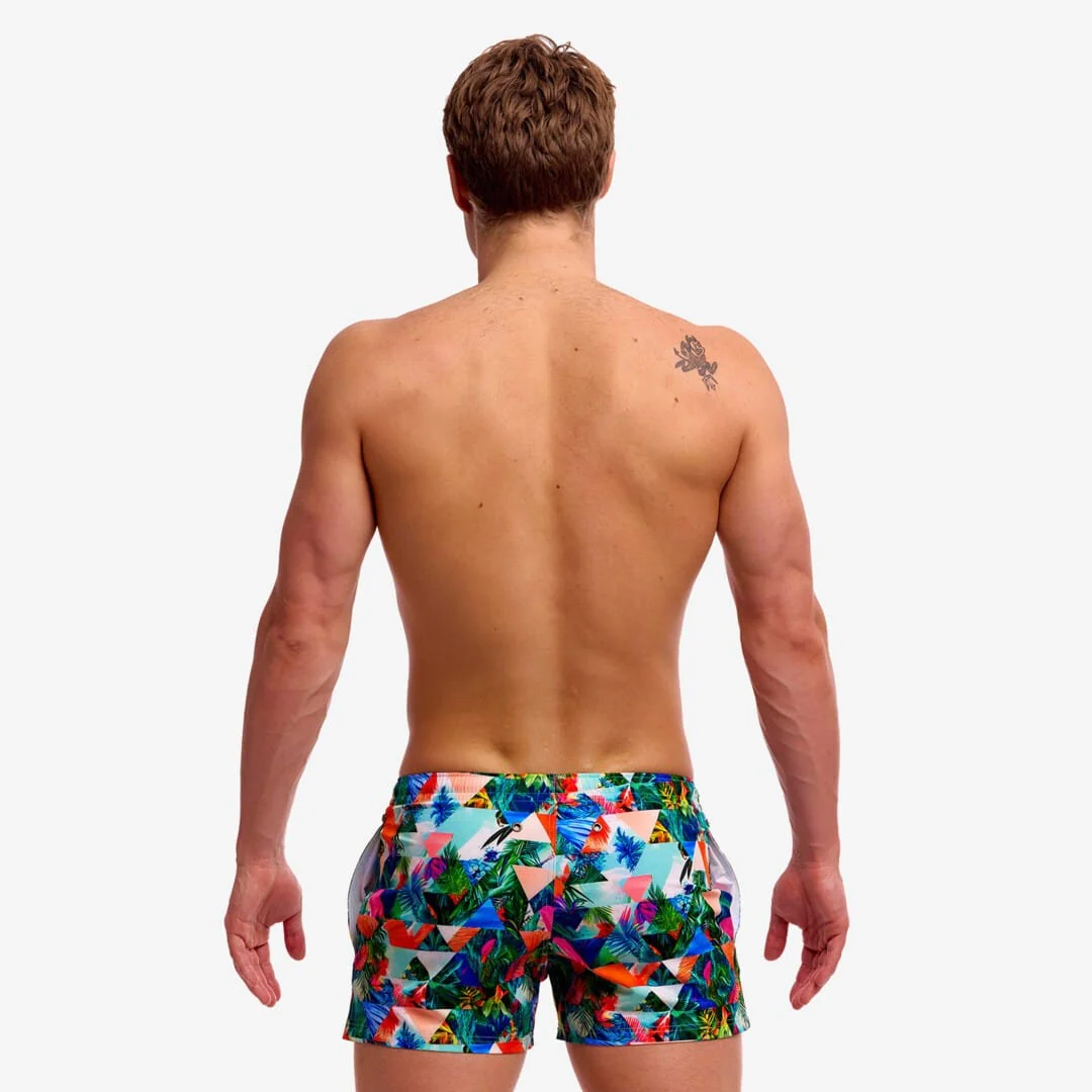 Funky Trunks Men's Shorty Shorts Short - Palm Prism - Image 2