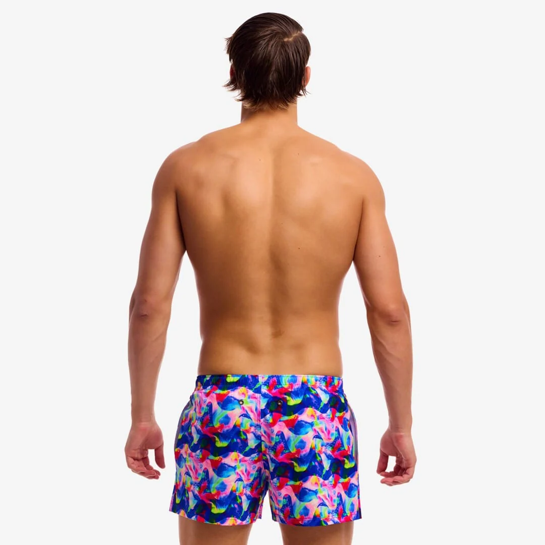 Funky Trunks Men's Shorty Shorts Short - Wet Wave - Image 2