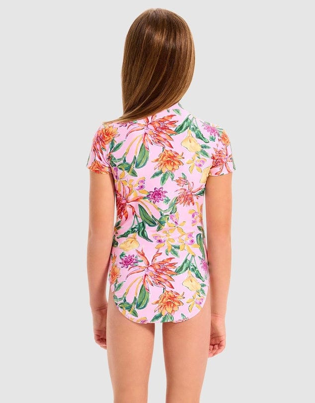 Girls Hot House Pink Paddle Suit - Image 2