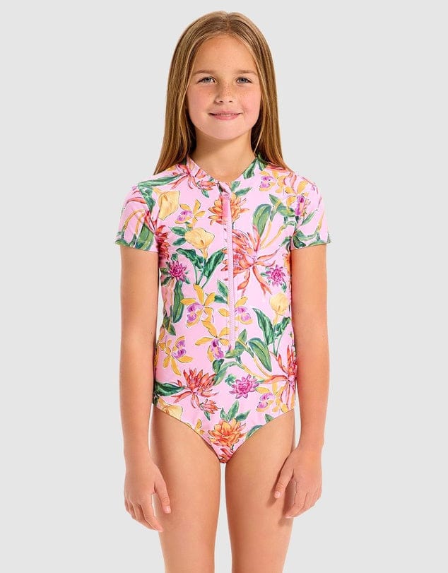 Girls Hot House Pink Paddle Suit - Image 4