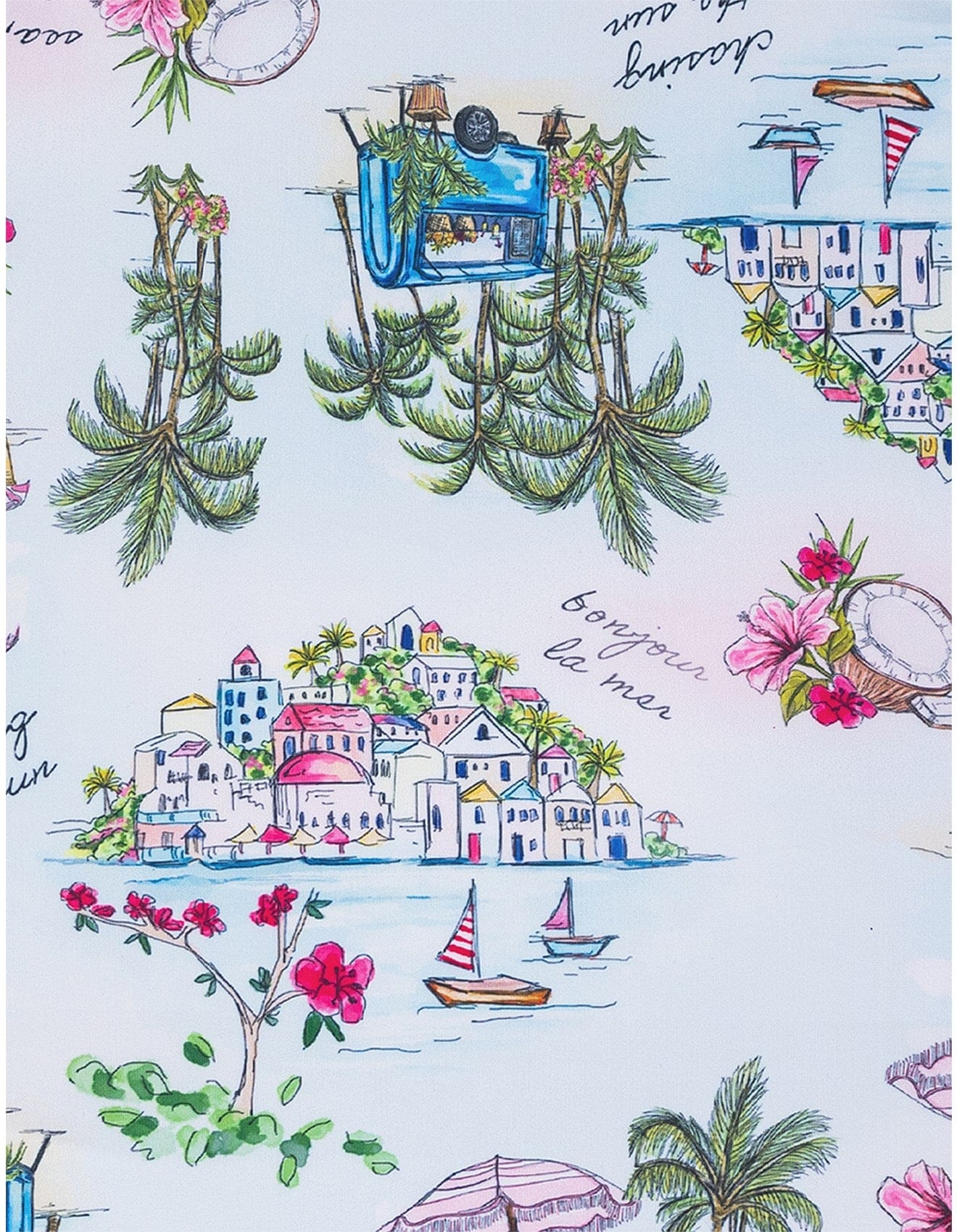Girls Secret Vacay Cut Out One Piece - Image 3