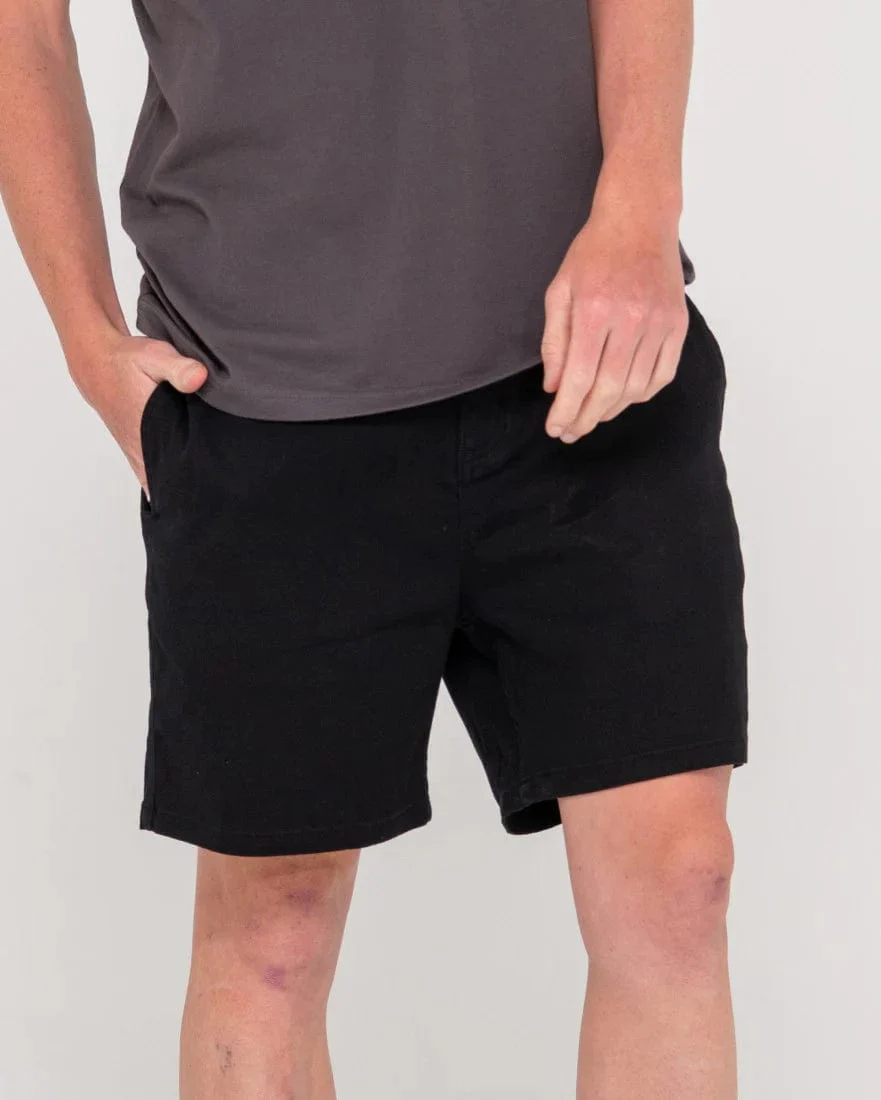 Grilled Chino Short - Black - Image 2