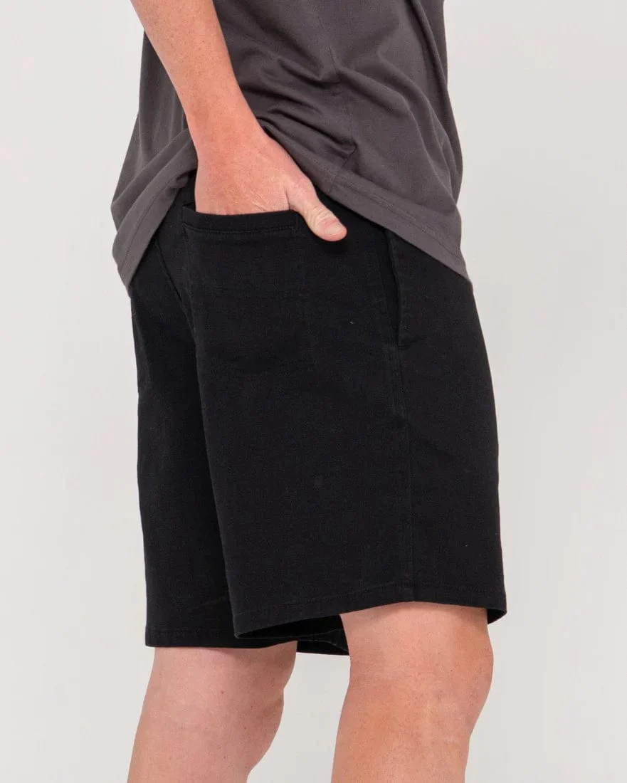 Grilled Chino Short - Black - Image 3