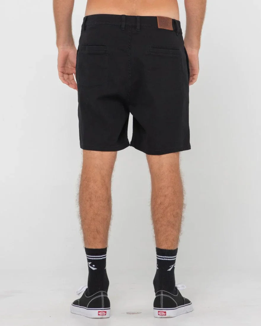 Grilled Chino Short - Black - Image 6