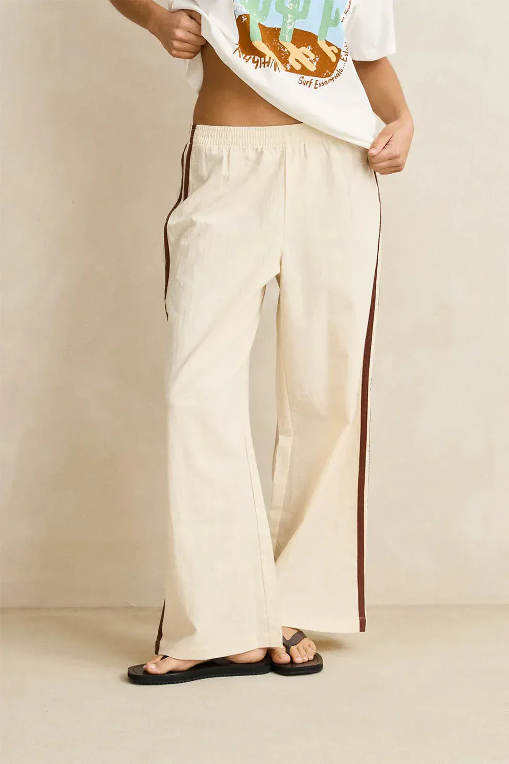 Rhythm Hanalei Beach Pant - Cream
