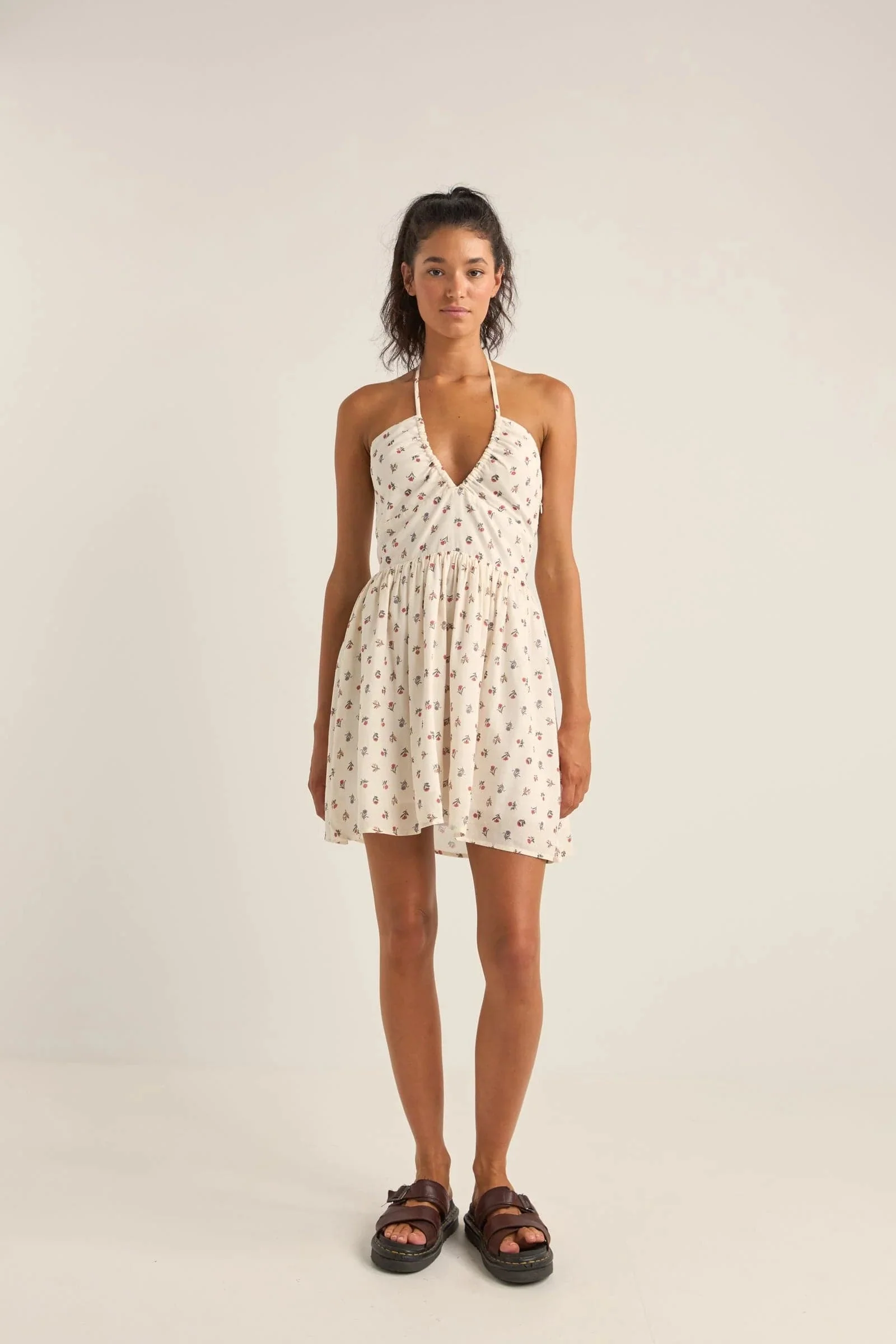 Rhythm Harper Halter Mini Dress - Image 3