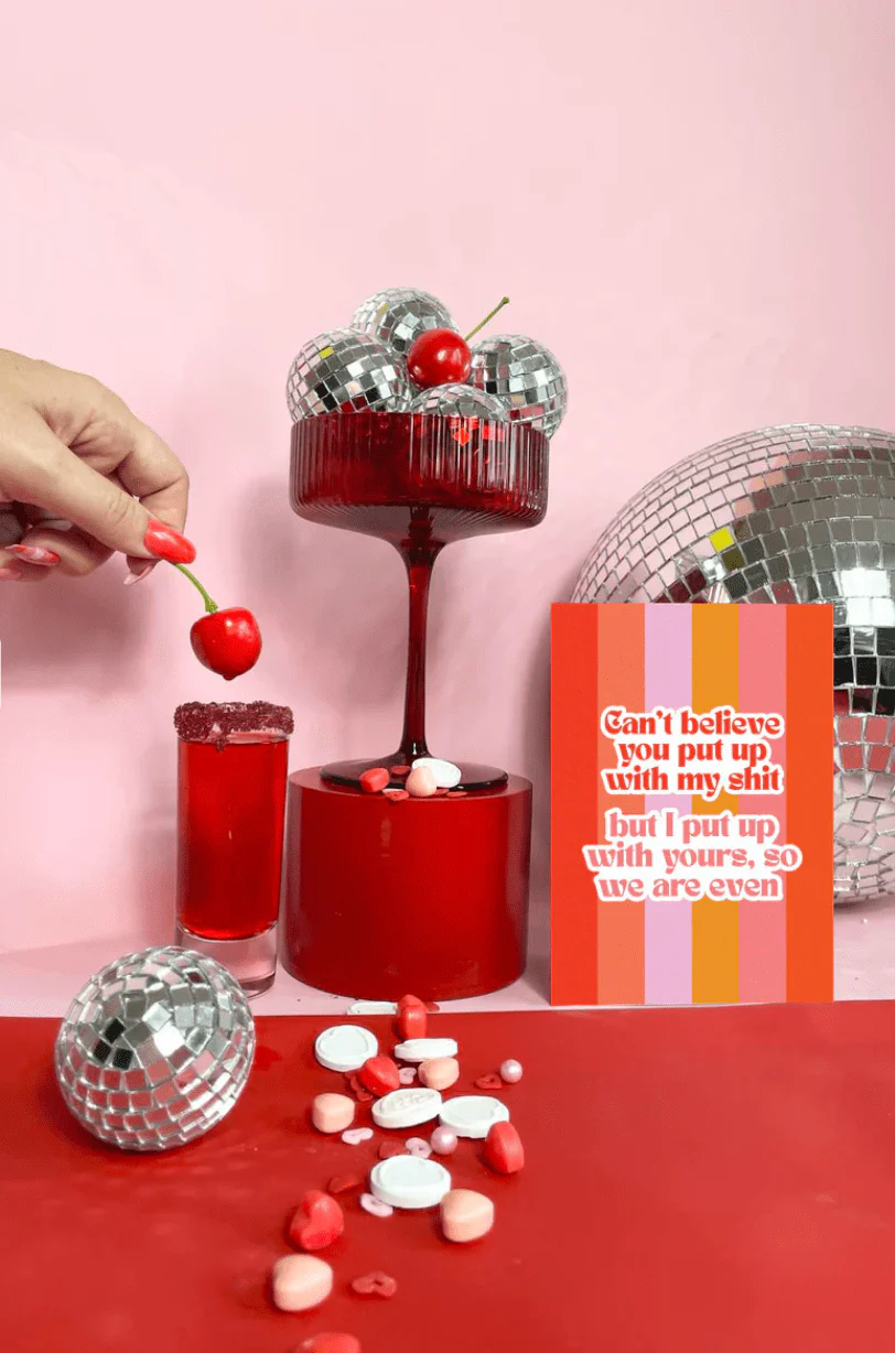 I Can't Believe You Put Up With My Shit Greeting Card - Image 2