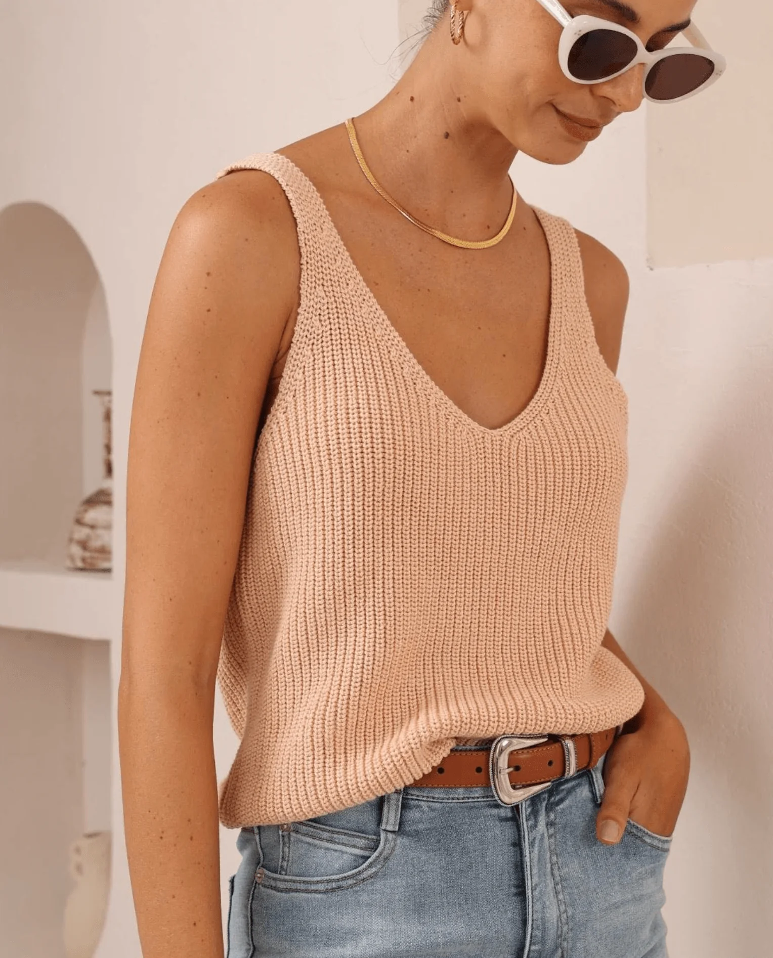 Iris Maxi Knit Cami Top - Image 6