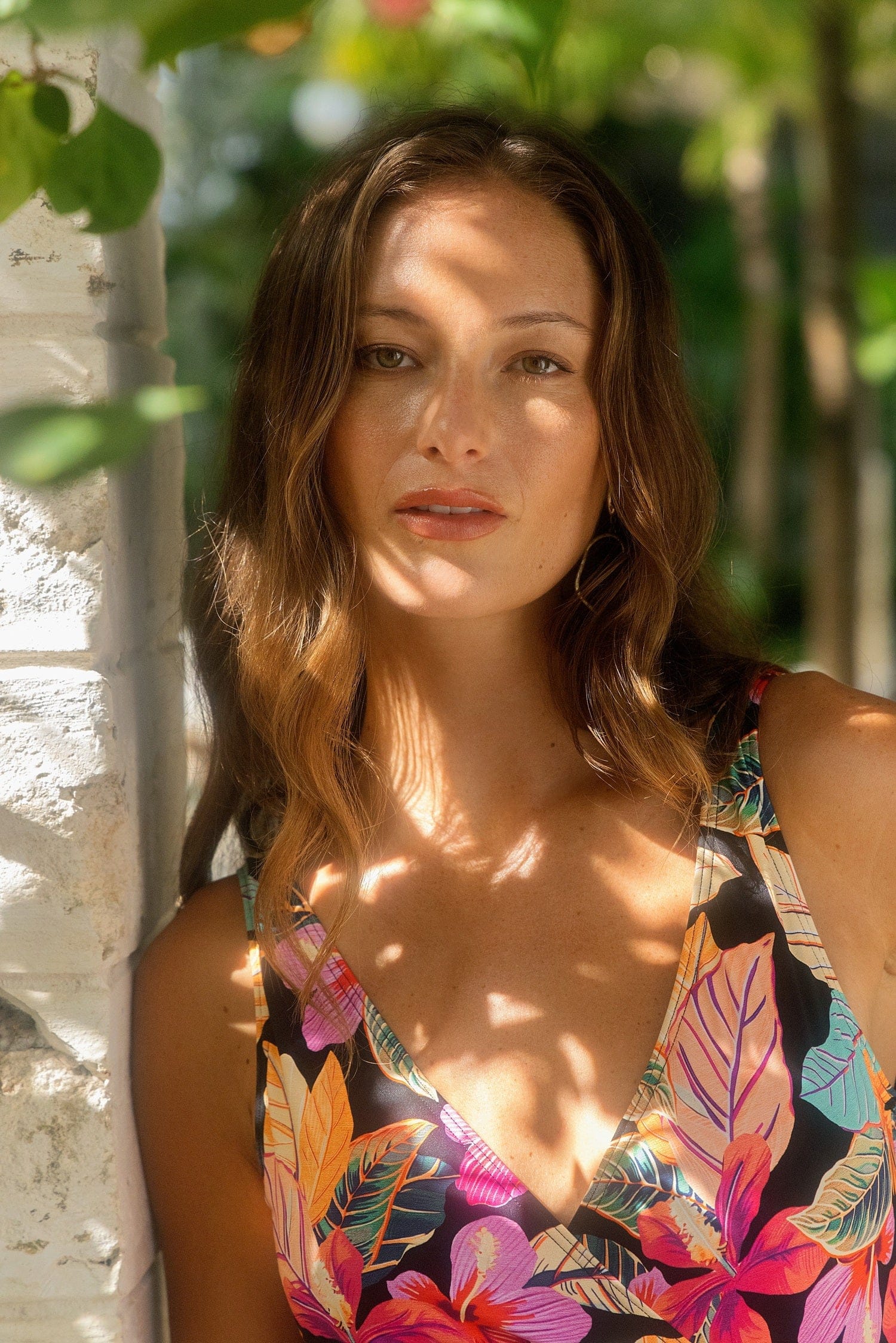 Jantzen Phuket Gathered Surplice One Piece - Image 3