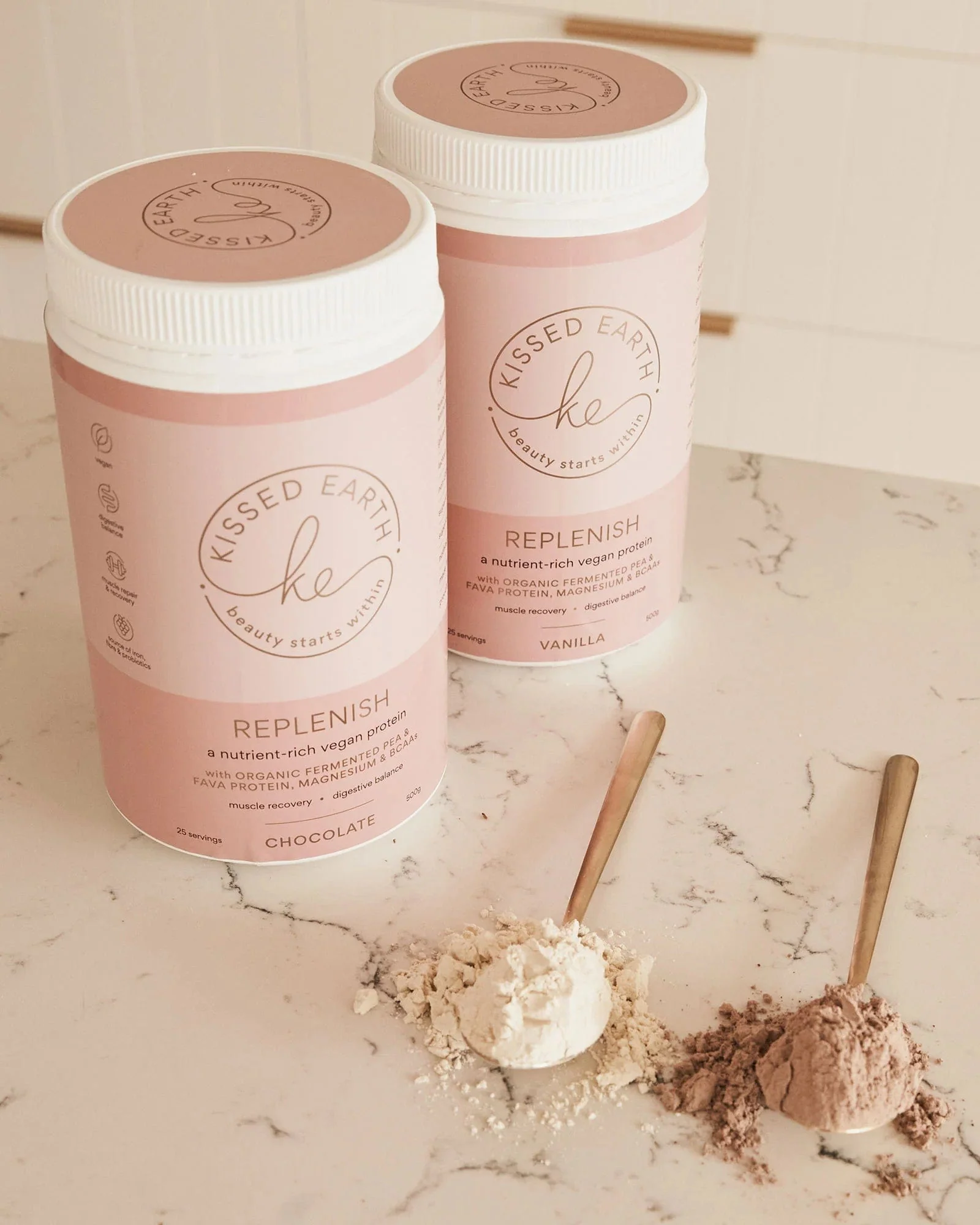 Replenish Chocolate Protein Powder - Image 2